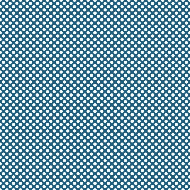 Papel de Parede Adesivo Poá Azul e Branco N04030