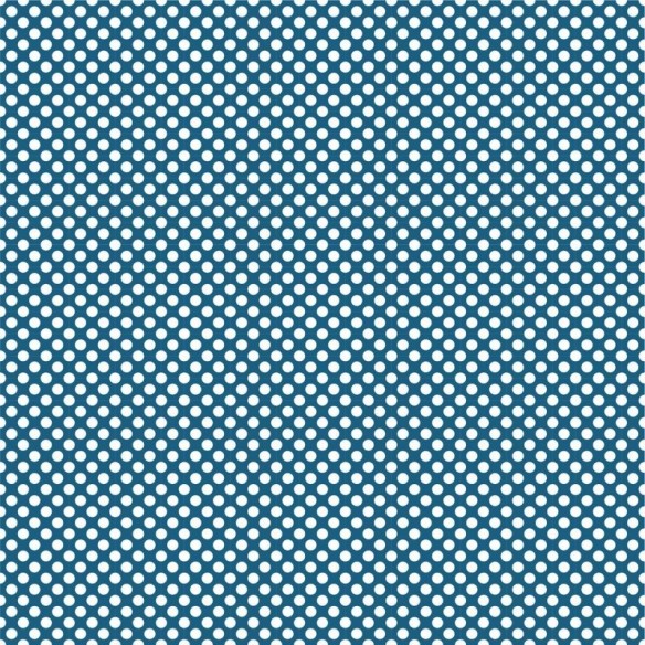 Papel de Parede Adesivo Poá Azul e Branco N04030