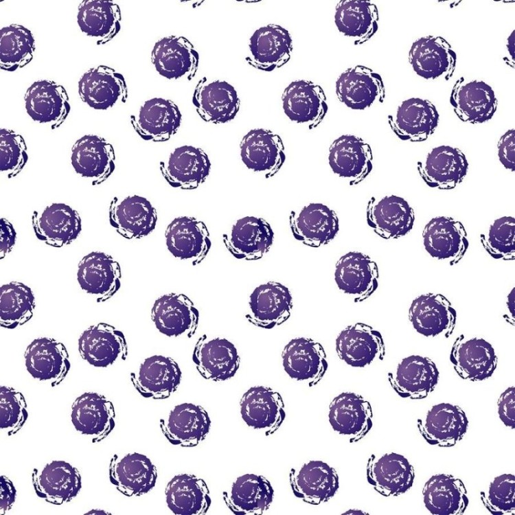Papel de Parede Adesivo Poá Azul Escuro em Giz...