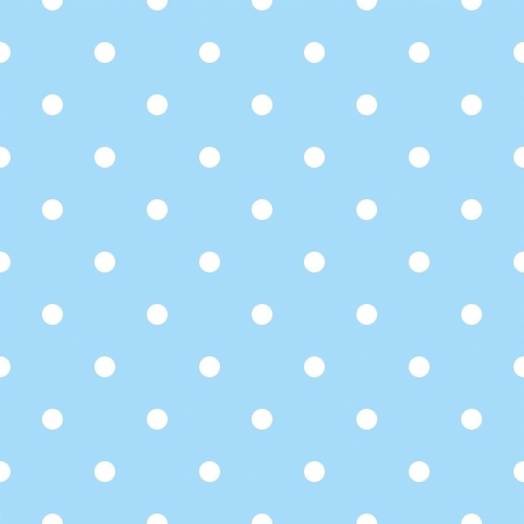 Papel de Parede Adesivo Poá Azul N019073