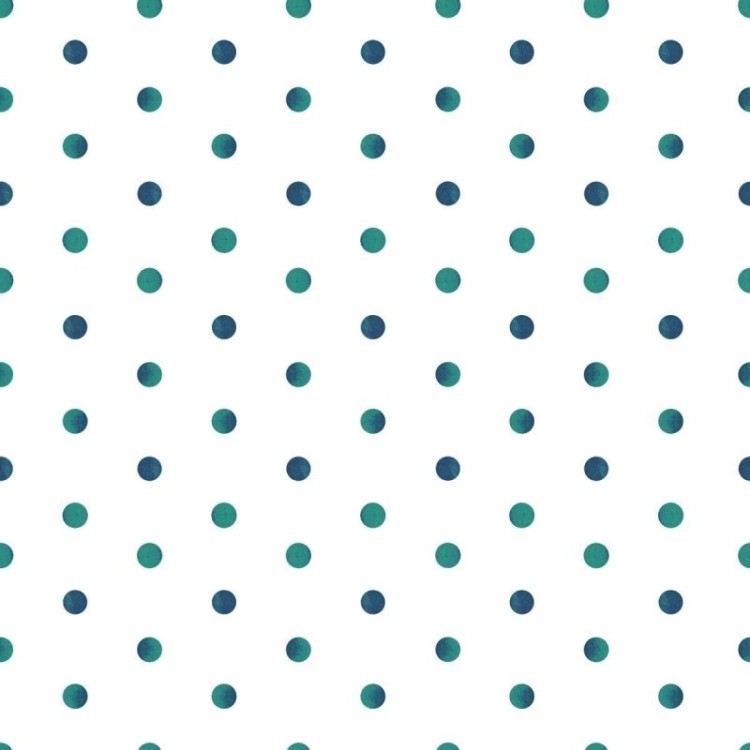 Papel de Parede Adesivo Poá Azul N04010