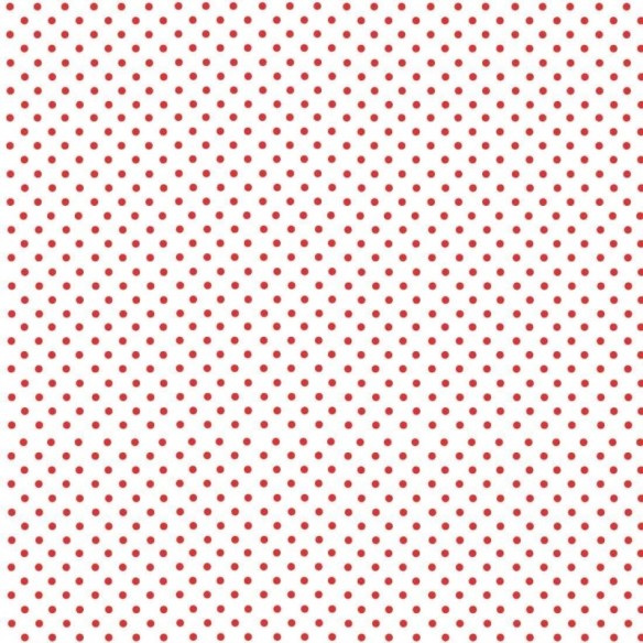 Papel de Parede Adesivo Poá Branco e Vermelho 847596222
