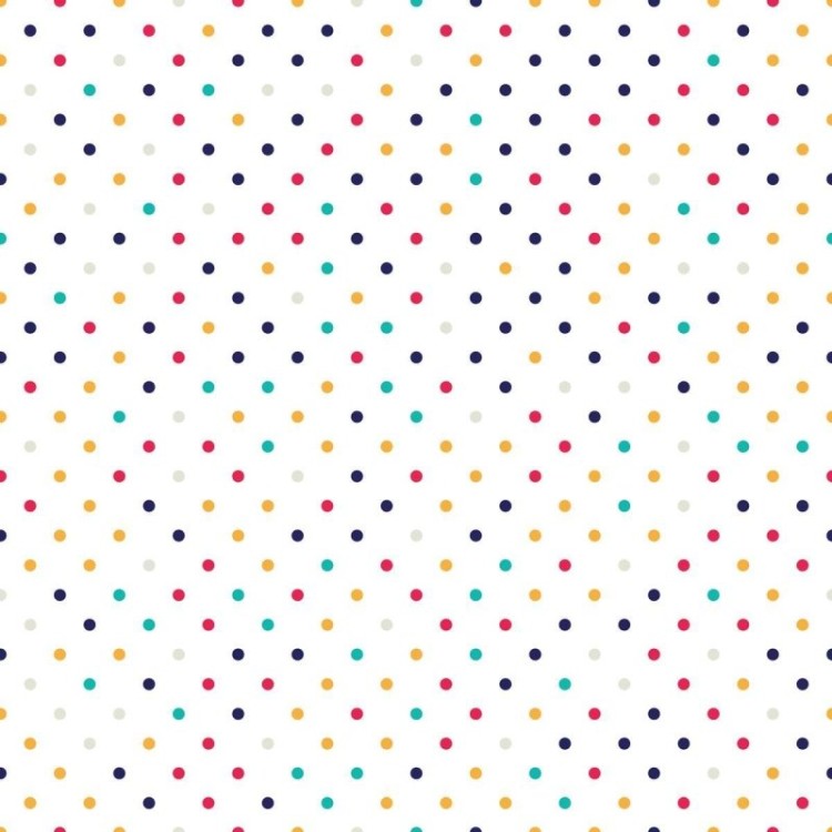 Papel de Parede Adesivo Poá Colorido N04013