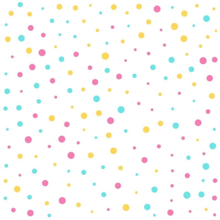 Papel de Parede Adesivo Poá Colorido N04037