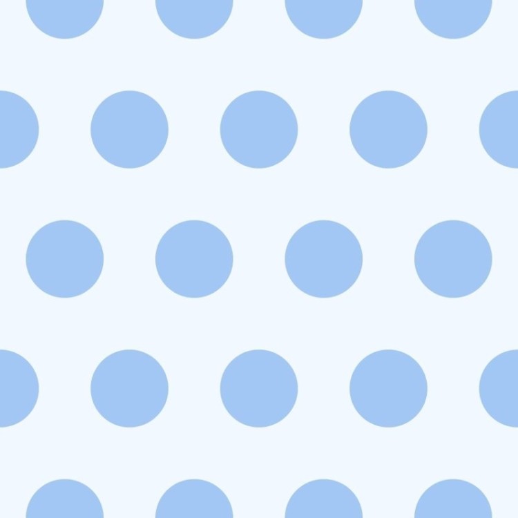 Papel de Parede Adesivo Poá Grande Azul e...