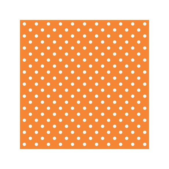 Papel de Parede Adesivo Poá Laranja 625