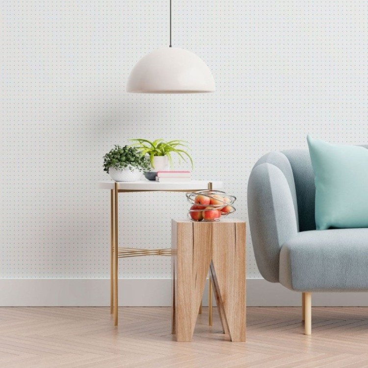 Papel de Parede Adesivo Poá Minimalista N013162
