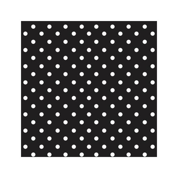 Papel de Parede Adesivo Poá Preto 626