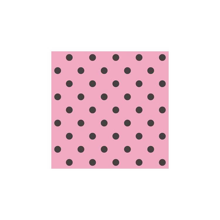 Papel de Parede Adesivo Poá Rosa 1000