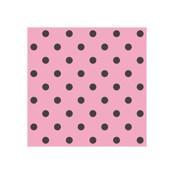 Papel de Parede Adesivo Poá Rosa 1000