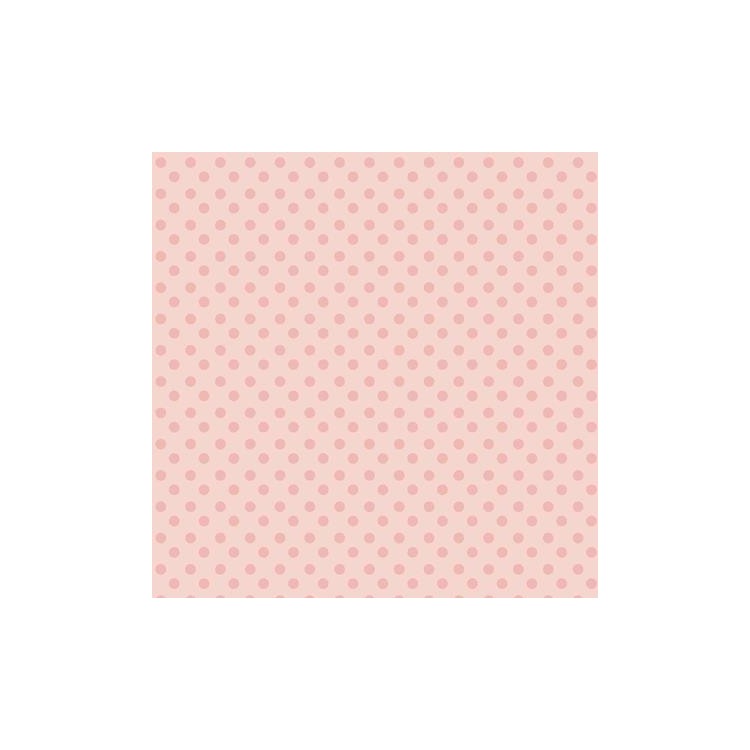 Papel de Parede Adesivo Poá Rosa 1186