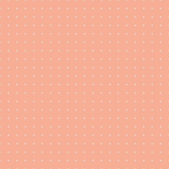 Papel de Parede Adesivo Poá Rosa Chá e Branco N04031