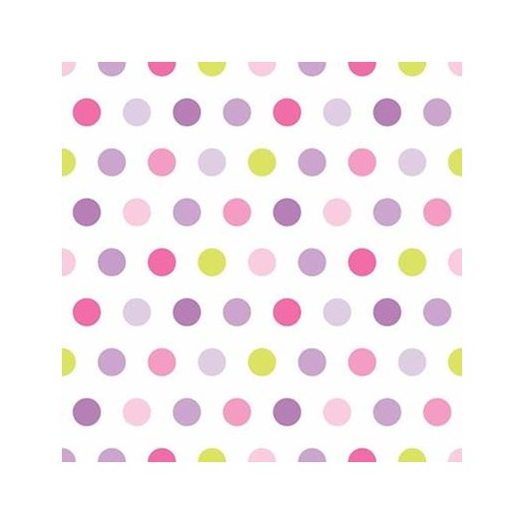 Papel de Parede Adesivo Poá Roxo 010834
