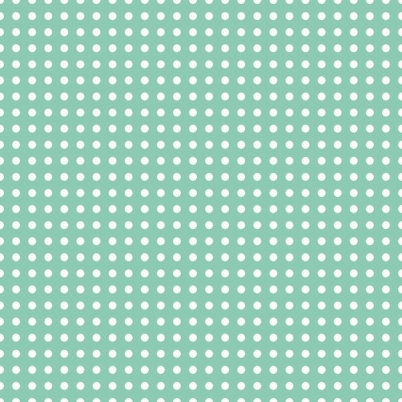Papel de Parede Adesivo Poá Verde e Branco N04029
