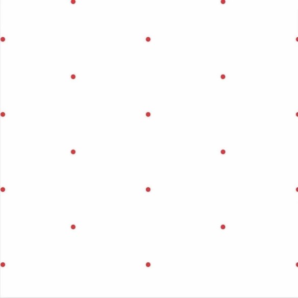 Papel de Parede Adesivo Poá Vermelho 1787695