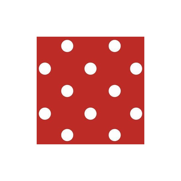 Papel de Parede Adesivo Poá Vermelho 758695
