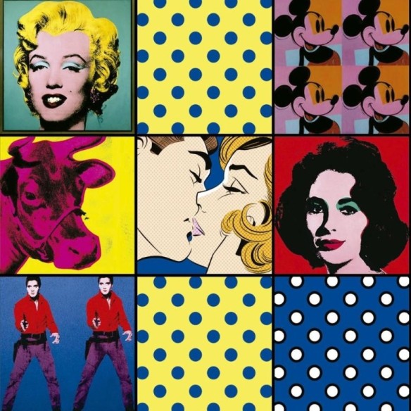 Papel de Parede Adesivo Pop Art  N011026