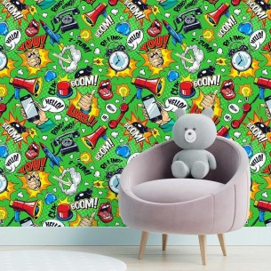 Papel de Parede Adesivo Pop...