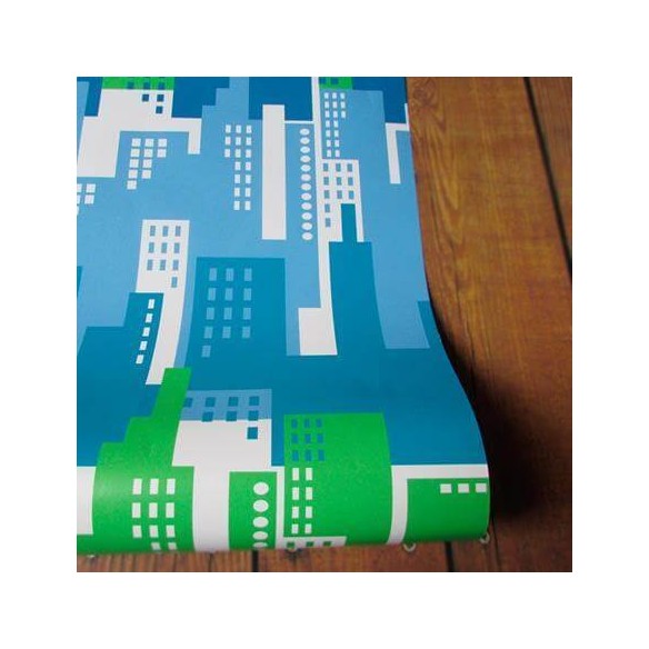 Papel de Parede Adesivo Prédios 357
