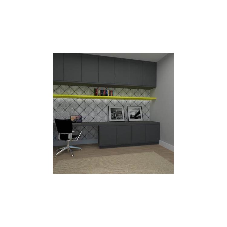Papel de Parede Adesivo Preto e Branco 0203