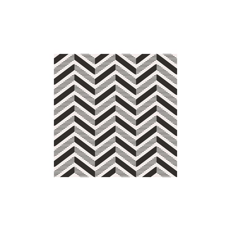 Papel de Parede Adesivo Preto e Branco N4173