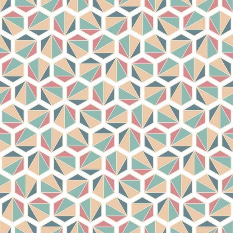 Papel de Parede Adesivo Abstrato N6