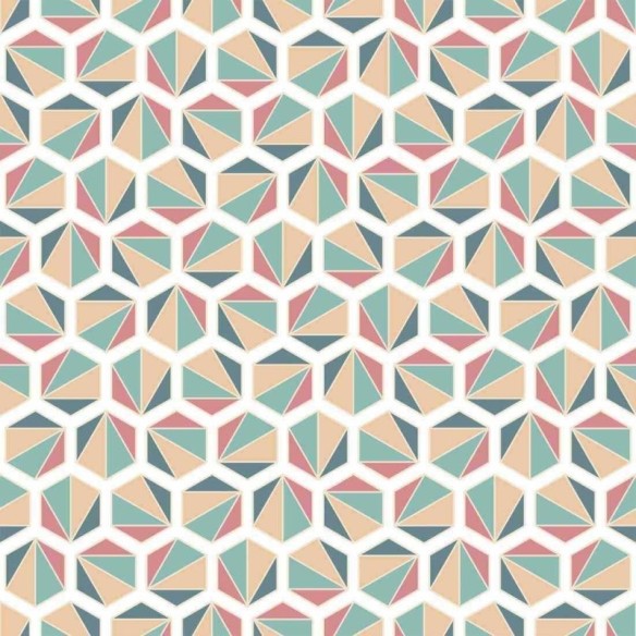 Papel de Parede Adesivo Abstrato N6