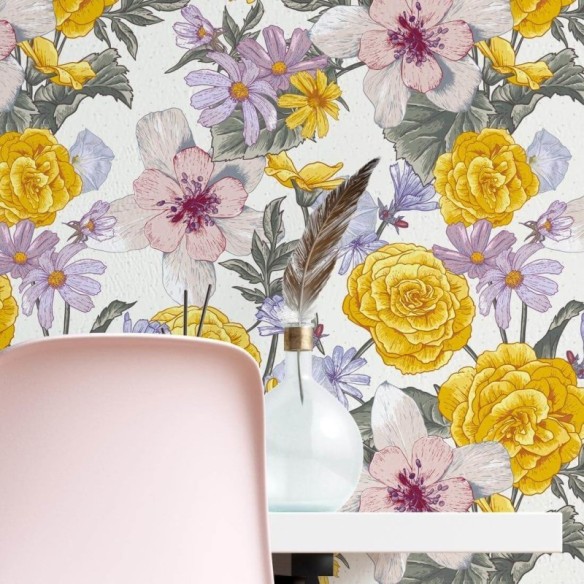 Papel de Parede Adesivo Primavera N829