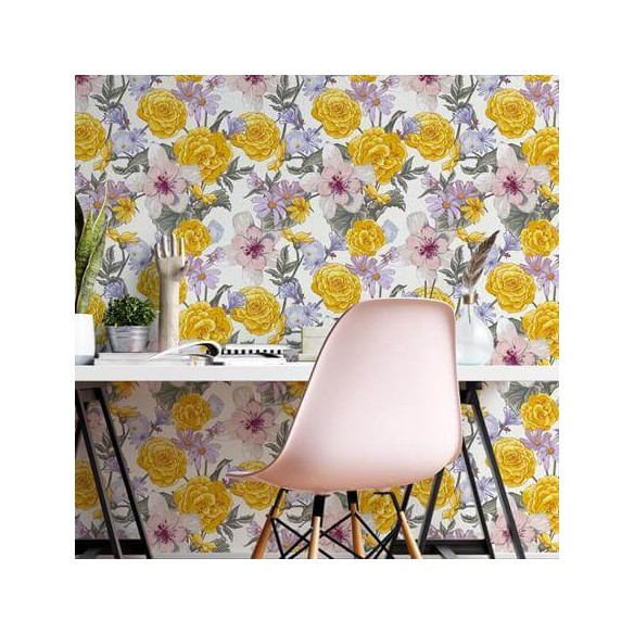 Papel de Parede Adesivo Primavera N829