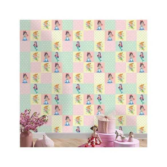 Papel de Parede Adesivo Princesa 19160