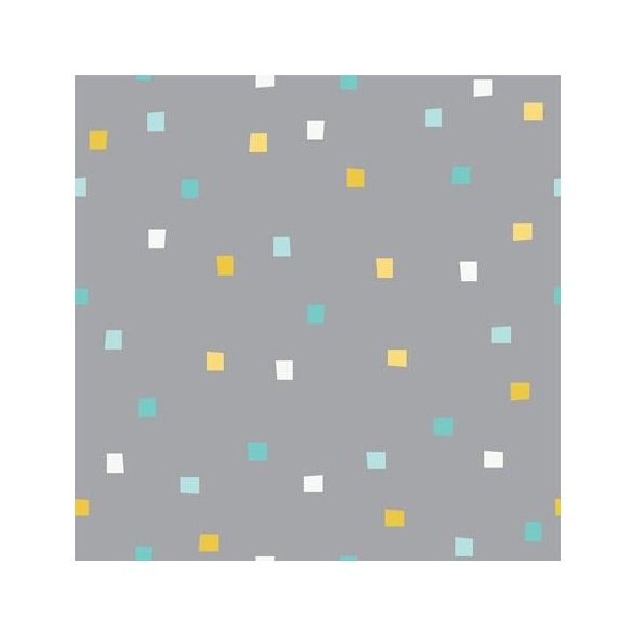 Papel de Parede Adesivo Quadrado Geométrico Colorido 258579521
