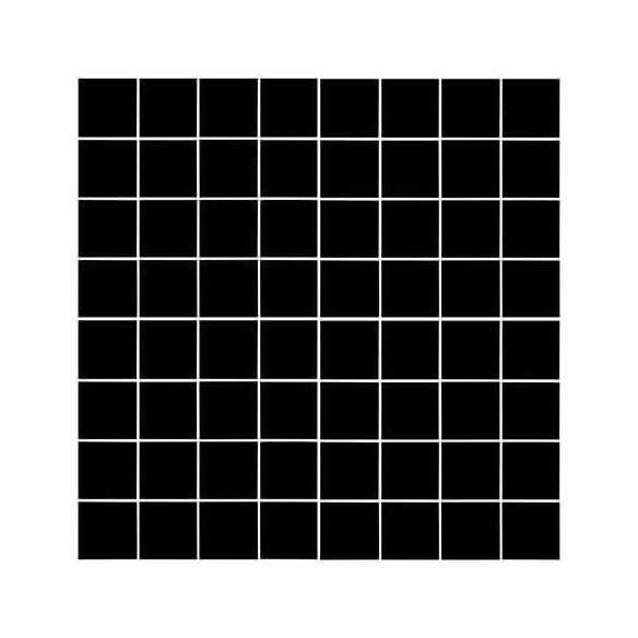 Papel de Parede Adesivo Quadriculado Geométrico Preto Branco 6552542
