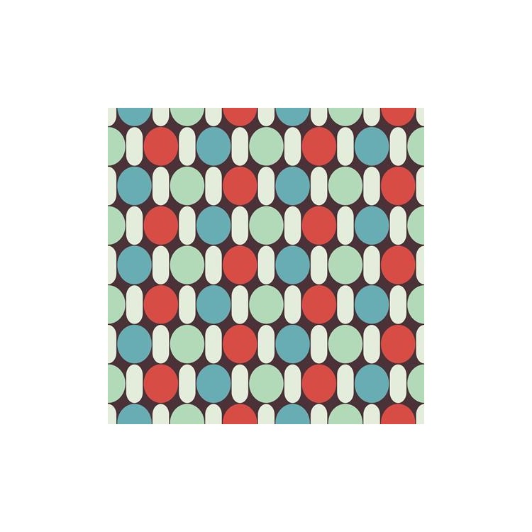 Papel de Parede Adesivo Retrô 02542