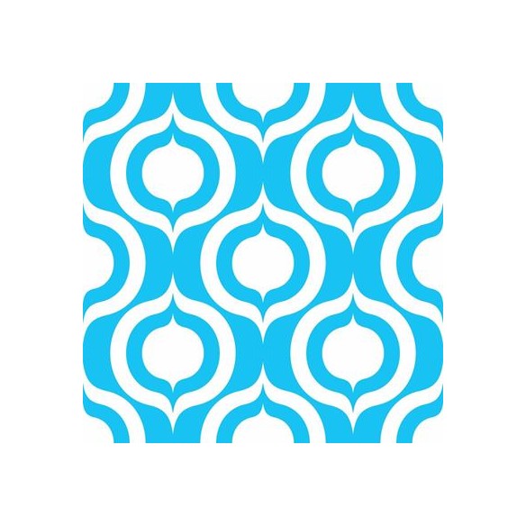 Papel de Parede Adesivo Retrô azul 0226
