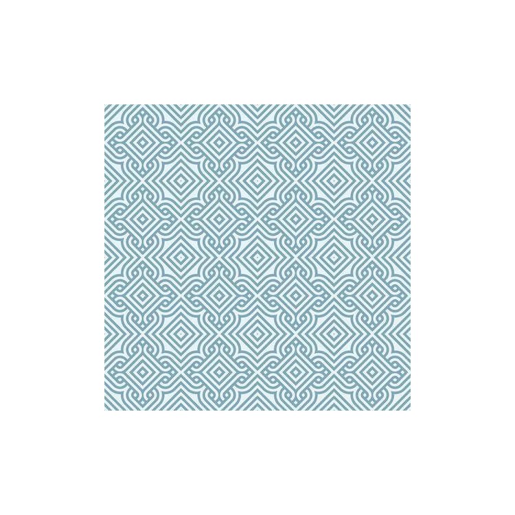 Papel de Parede Adesivo Retro Azul 110018318