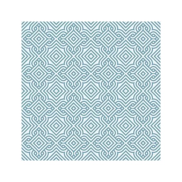 Papel de Parede Adesivo Retro Azul 110018318