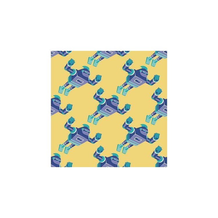 Papel de Parede Adesivo Robô 380