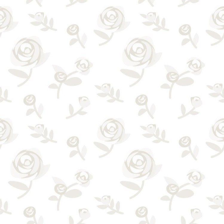 Papel de Parede Adesivo Rosas Bege Abstrato N09055