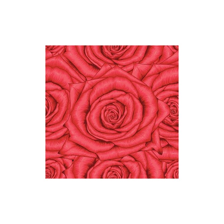 Papel de Parede Adesivo Rosas N413