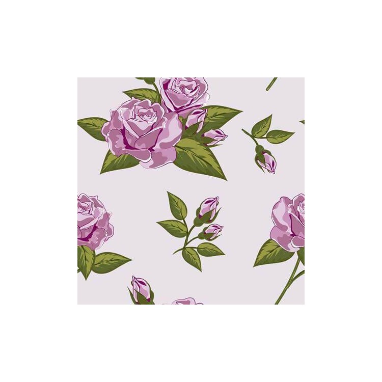 Papel de Parede Adesivo Rosas Roxas 4219846