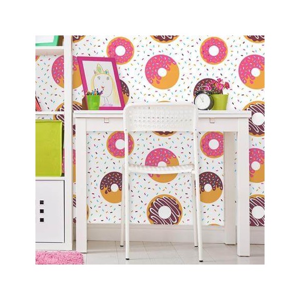 Papel de Parede Adesivo Rosquinhas 285698762