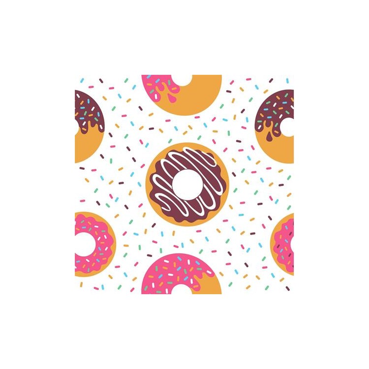 Papel de Parede Adesivo Rosquinhas 285698762