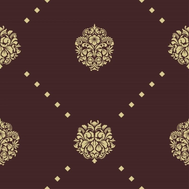 Papel de Parede Adesivo Royal Baroque Arabescos...