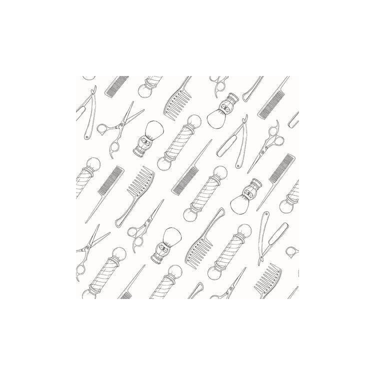 Papel de Parede Adesivo Salão Beleza N89