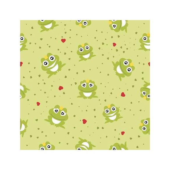 Papel de Parede Adesivo Sapo Verde 154405115