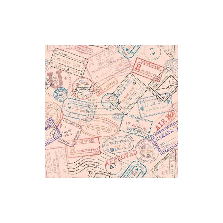 Papel de Parede Adesivo Selos Vintages 192415
