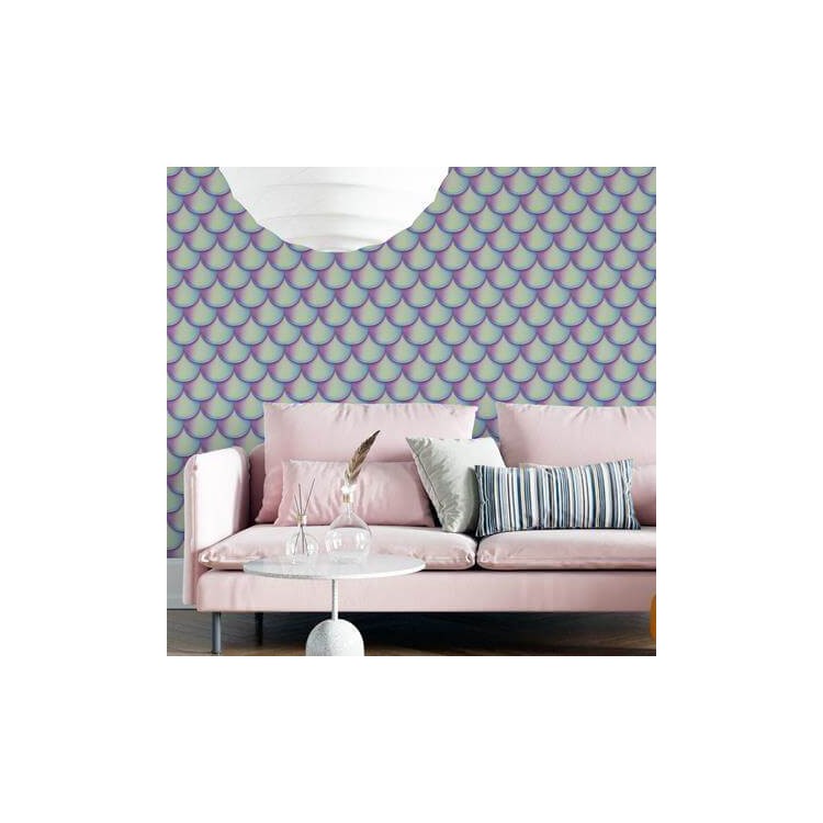 Papel de Parede Adesivo Sereia Cauda N5893