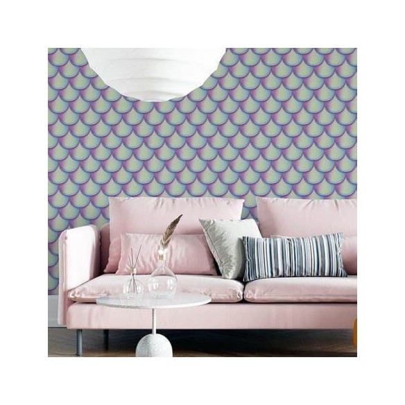 Papel de Parede Adesivo Sereia Cauda N5893