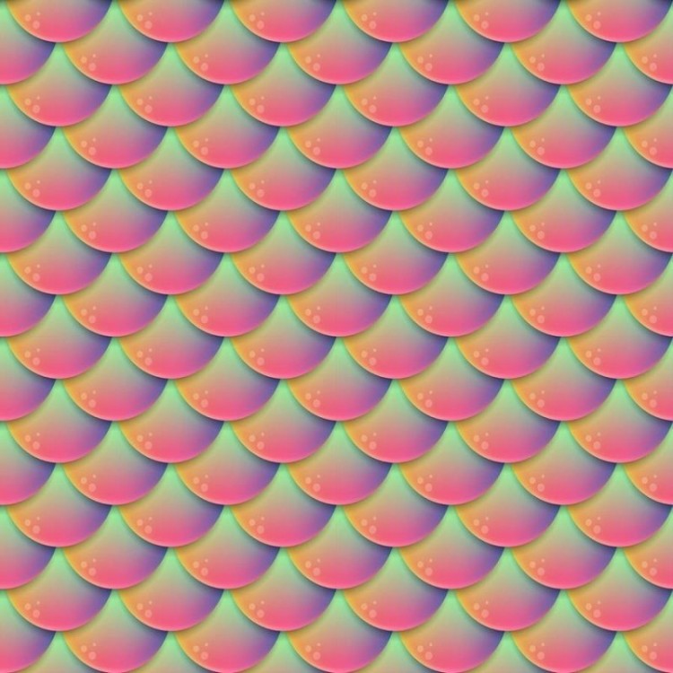 Papel de Parede Adesivo Sereia Furta Cor N06040