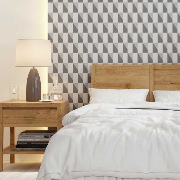 Papel de Parede Adesivo Sombra geométrica N08222